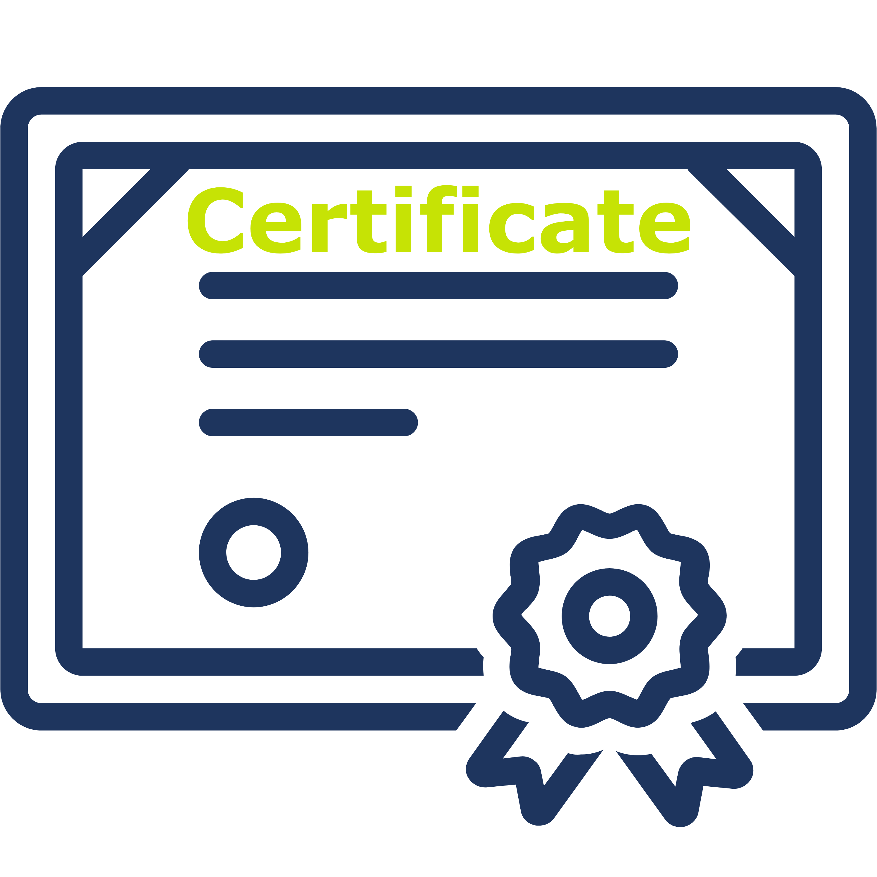 Image of the certificate